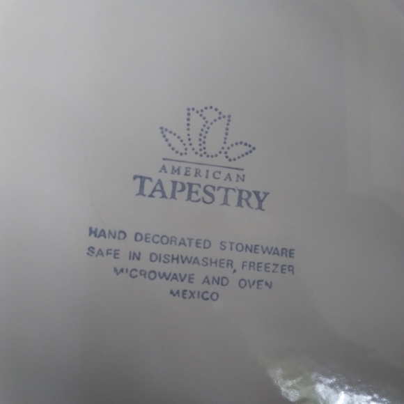 4#bundle American Tapestry dinner plates - Picture 3 of 4